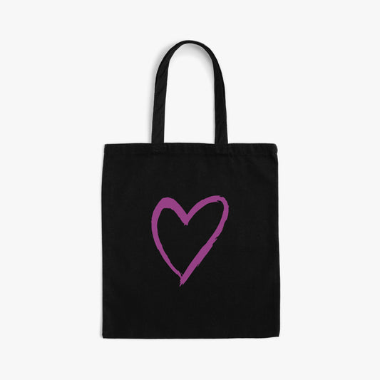 Graffiti Heart Tote