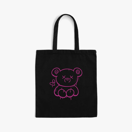 Graffiti Teddy Bear Tote